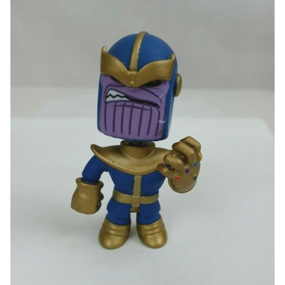 Funko Mystery Minis Marvel Series 1 Thanos Bobblehead 1/72 Rare 2.75" Chase - Picture 1 of 6